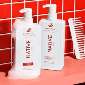 Native Candy Cane Shampoo Conditioner